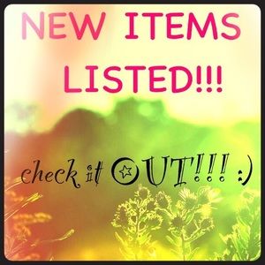 New items listed